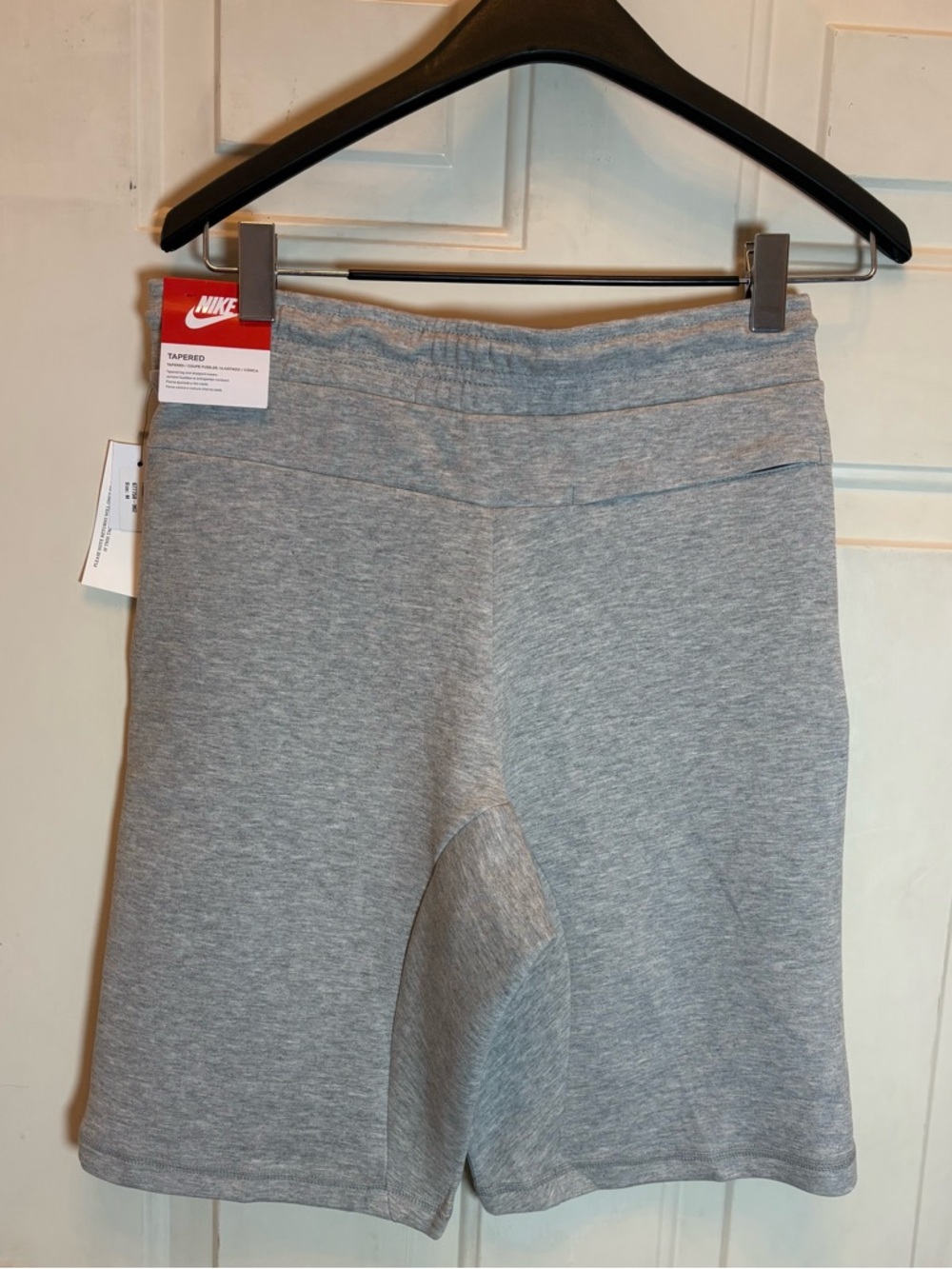 Nike Gray Athletic Drawstring Shorts with Black Accents - Picture 2 of 6